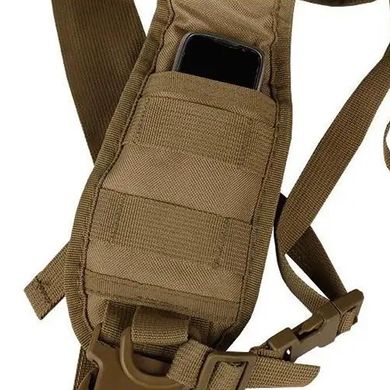 Однолямочный рюкзак 9 л Mil-Tec с креплением Molle койот размер 30х22х13 см bkr14059105bls фото