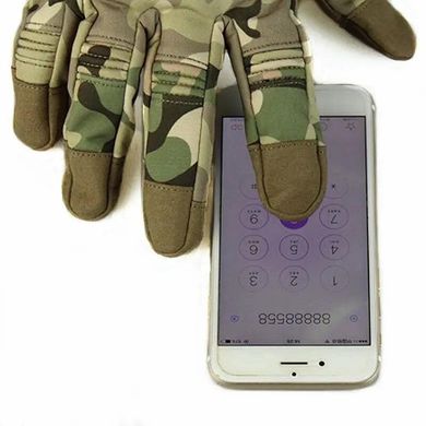 Плотные перчатки SoftShell с защитными накладками и антискользящими вставками мультикам размер M bkr07886bls-M фото