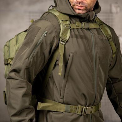 Тактичний штурмовий рюкзак MX 35 л з системою кріплення Molle олива buy97516bls фото