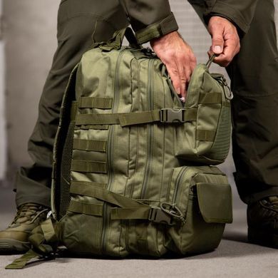 Тактичний штурмовий рюкзак MX 35 л з системою кріплення Molle олива buy97516bls фото