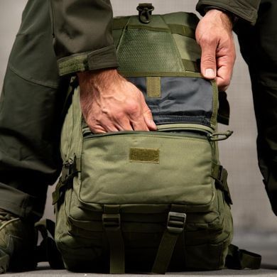 Тактичний штурмовий рюкзак MX 35 л з системою кріплення Molle олива buy97516bls фото
