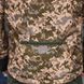 Чоловіча ультралегка Вітровка із мембранної плащівки / Водонепроникна Куртка з капюшоном піксель розмір S 17077bls-S фото 8