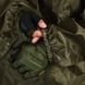 Чоловічий водонепроникний Костюм Куртка + Штани / Дощовик плащівка олива розмір універсальний 15160bls фото 6
