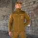Комплект 4в1 KMS Tactical Флісова кофта і Футболка + Штани і Кепка койот розмір S buy97237bls-S фото 6