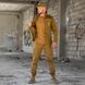 Комплект 4в1 KMS Tactical Флісова кофта і Футболка + Штани і Кепка койот розмір S buy97237bls-S фото 1