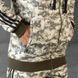 Спортивный костюм Army на флисе кофта + штаны с принтом пиксель размер S buy89187bls-S фото 8