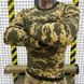 Стильный мужской Свитшот на флисе с патриотическим Принтом / Свитер свободного кроя пиксель размер M 50173bls-M фото 2