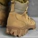 Зимние мужские Ботинки на резиновой подошве / Утепленные водонепроницаемые Берцы койот размер 40 13100bls-40 фото 6