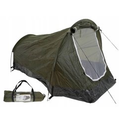 Палатка MEN TENT для 3 человек с чехлом олива 220х130х100 см for01061bls фото