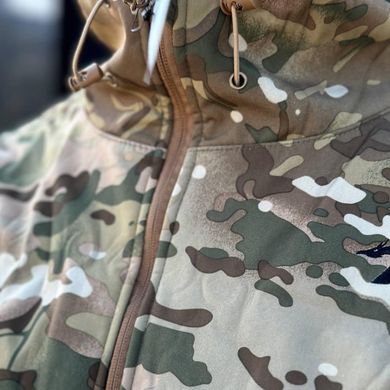 Вологозахищена чоловіча куртка "DRAGON" Softshell мультикам розмір L for00700bls-L фото