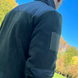 Чоловіча флісова куртка з кишенями та панелями велкро / Фліска у кольорі олива розмір S 548174bls-S фото 5