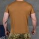 Чоловіча потовідвідна футболка Coolmax з принтом "Піхота" койот розмір S buy85826bls-S фото 4