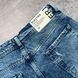 Мужские джинсовые Шорты с потёртостями темно-синие размер S 1552189874bls-S фото 8