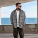Фланелевая рубашка Mantis Workman Shirt клетчатая серая размер S buy95873bls-S фото 2