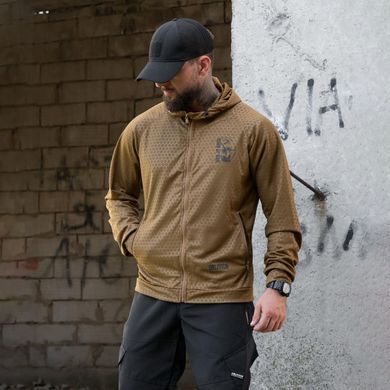 Кофта Oblivion Tactical з принтом Defense койот розмір S buy97309bls-S фото