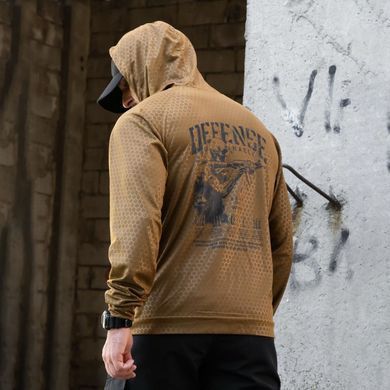 Кофта Oblivion Tactical з принтом Defense койот розмір S buy97309bls-S фото