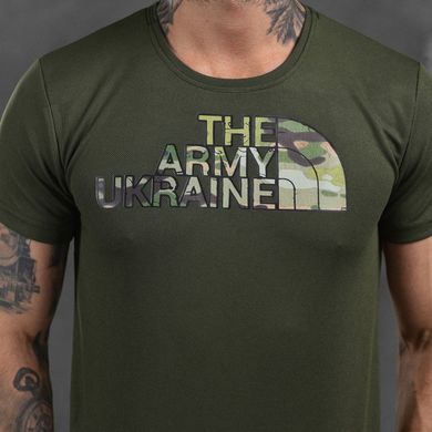 Літній комплект Army Ukraine футболка Coolmax та шорти трикотаж олива розмір M buy87581bls-M фото