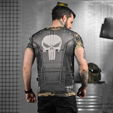 Потоотводная футболка Oblivion Tactical Armor с принтом черная размер S buy86424bls-S фото