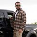 Фланелевая рубашка Mantis Workman Shirt клетчатая койот размер S buy95764bls-S фото 4