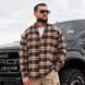 Фланелевая рубашка Mantis Workman Shirt клетчатая койот размер S buy95764bls-S фото 1