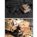 Компактний Ліхтар на шолом WADSN Gen 2 / Налобний Ліхтарик із Кріпленнями у комплекті койот 70х60 мм bkr029bls фото 3