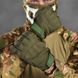 Сенсорні рукавиці повнопалі Softshell на флісі олива розмір L buy13110bls-L фото 3