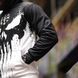 Утепленное худи Punisher с принтом на груди и спине черное с белым размер S buy94753bls-S фото 9