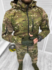 Чоловіча Демісезонна Куртка  SoftShell з капюшоном мультикам розмір M 14150bls-M фото
