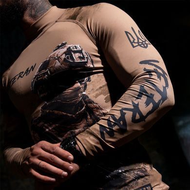 Лонгслів Mantis Veteran LS Combat Rashguard койот розмір S-M buy97071bls-S-M фото