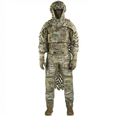 Маскувальний костюм М-Тас "Вільха" ріп-стоп куртка + накидка мультикам розмір S-L 21004bls-S-L фото