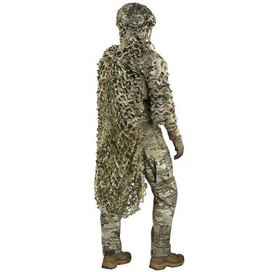 Маскировочный костюм М-Тас "Вільха" рип-стоп куртка + накидка мультикам размер S-L 21004bls-S-L фото