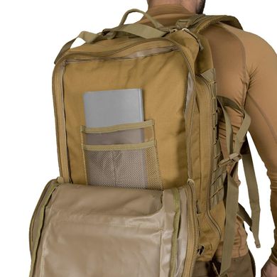 Рюкзак 50 л Camotec Foray Oxford 900D PVC з кріпленнями Molle та D-кільцями койот arm1049bls фото