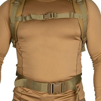 Рюкзак 50 л Camotec Foray Oxford 900D PVC з кріпленнями Molle та D-кільцями койот arm1049bls фото