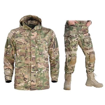 Форма Han Wild куртка и штаны с наколенниками мультикам размер S for01523bls-S фото