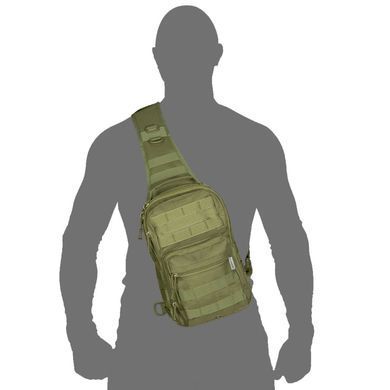 Нагрудна сумка Camotec COB Sling олива 31х21х12 см cmt7118bls фото