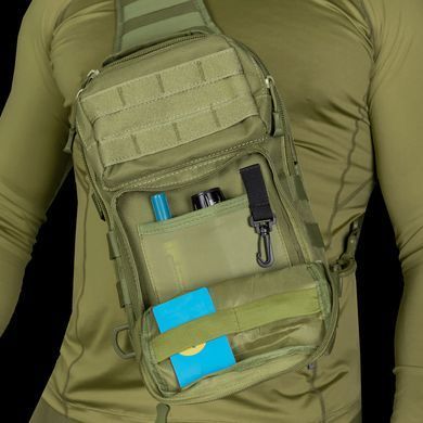 Нагрудна сумка Camotec COB Sling олива 31х21х12 см cmt7118bls фото