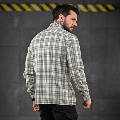 Cорочка Oblivion Tactical Revolt з манжетами на липучках картата сіра розмір S buy91936bls-S фото