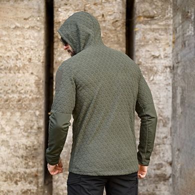 Флисовая кофта KM Urban Pressed с атласной подкладкой олива размер S buy93638bls-S фото