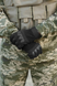 Зимові утеплені рукавиці з кісточками та сенсорними накладками чорні розмір L nh189bls-L фото 5