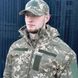 Мужская Зимняя Куртка Soft shell на Флисе пиксель / Утепленная верхняя одежда размер S for00655bls-S фото 8