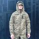 Чоловіча Зимова Куртка Soft shell на Флісі піксель / Утеплений верхній одяг розмір S for00655bls-S фото 1