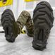Чоловічі нубукові Кросівки Scooter із сітчастими вставками на гумові підошві олива розмір 40 16551bls-40 фото 4