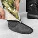 Мужские утепленные Резиновые сапоги со съемной подкладкой / Высокая водонепроницаемая обувь черная размер 41 55556bls-41 фото 4