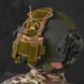 Карман-противовес с липучками на шлем / Подсумок на каску койот размер 8,5х11х3 см buy86225bls-к фото