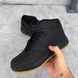 Зимние мужские кроссовки с меховой подкладкой / утепленная обувь черная размер 42 buy56005bls-42 фото 3
