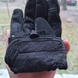 Зимові утеплені рукавиці з кісточками та сенсорними накладками чорні розмір L nh189bls-L фото 6