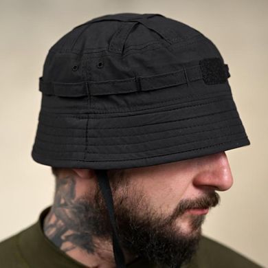 Панама Amedis с липучкой и системой крепления Molle черная размер 56-58 buy96226bls-56-58 фото