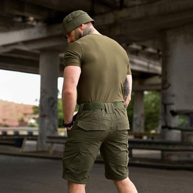 Комплект 3в1 Elite Force Футболка и Шорты + Бейсболка олива размер M buy96498bls-M фото
