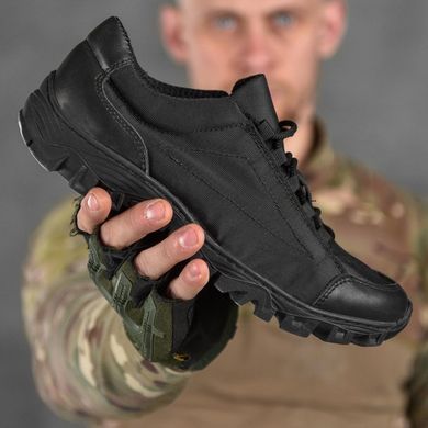 Кросівки "Newcastle" Cordura зі шкіряними вставками чорні розмір 40 buy85876bls-40 фото