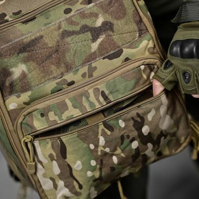 Тактический рюкзак 15 л Cordura с системой крепления Molle мультикам 46х26х11 см buy91506bls фото
